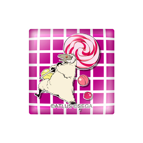 No.106Colorful Sheeple × Sweets！　ガラスマグネット　キャンディ