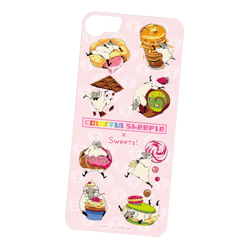 No.114Colorful Sheeple × Sweets！　iPhoneケース（iPhone6/6s/7/8兼用）
